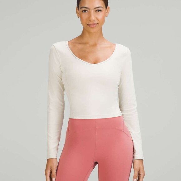 Lululemon Align white long sleeve - Picture 1 of 7